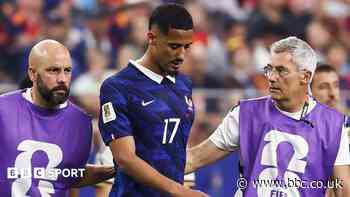 Arsenal to assess Saliba back injury with surgery an option