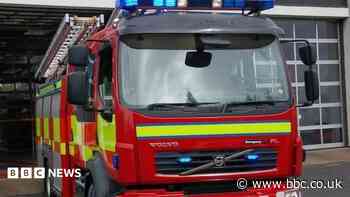 Homes left without power after fire in outbuilding