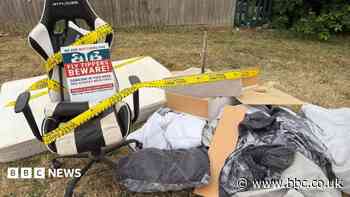 'Crime scene tape' used to highlight fly-tipping