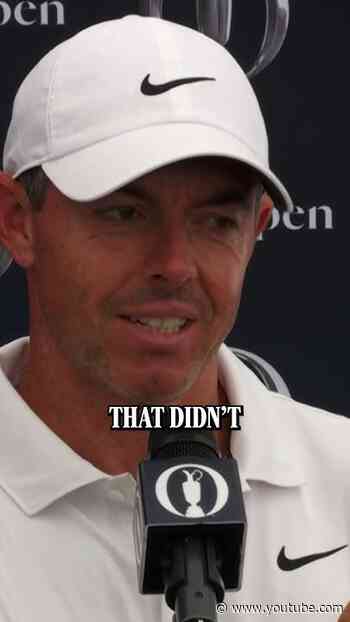Rory McIlroy shares his thoughts on the Bryson DeChambeau incident...