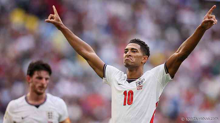 Bellingham breaks England World Cup goals record