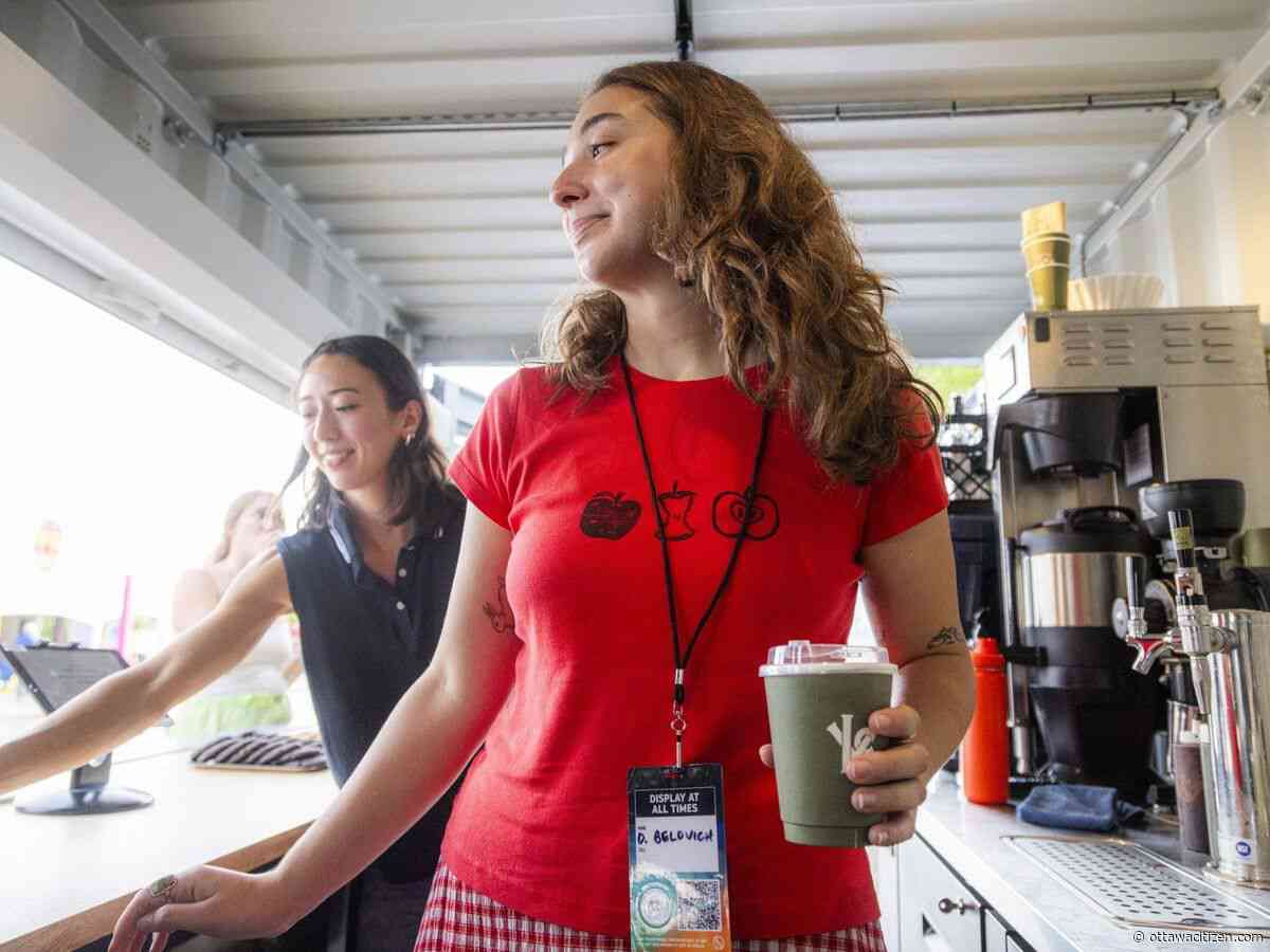 I worked at Bluesfest’s new Little Victories coffee stand. Here’s how it went