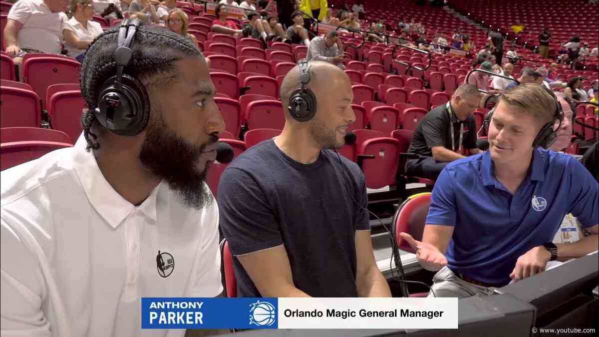 GENERAL MANAGER ANTHONY PARKER FULL SUMMER LEAGUE INTERVIEW