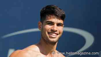 Tennis star Carlos Alcaraz sends fans wild with shirtless jacuzzi photo aboard yacht