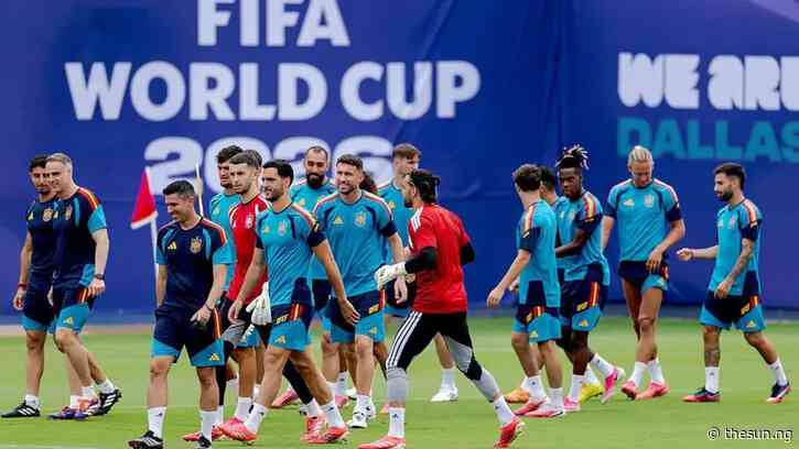Spain’s final training session cancelled due to thunderstorms