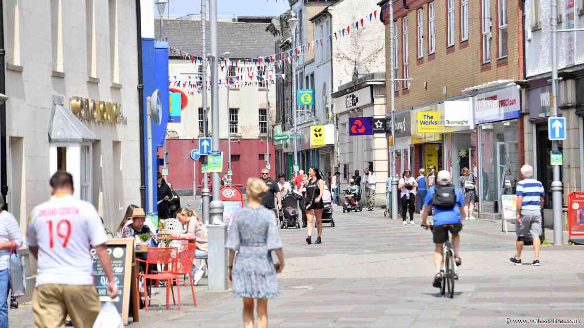 Welsh town centre branded a 'dump' - now a massive plan will see it transformed in ten years
