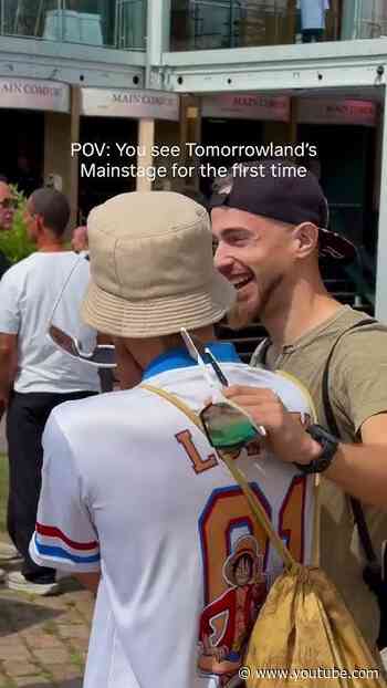POV: you're experiencing Tomorrowland for the first time #Tomorrowland #Festival