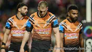 Tigers’ brutal nightmare as TWO key stars handed bans after 32-point Bulldogs flogging