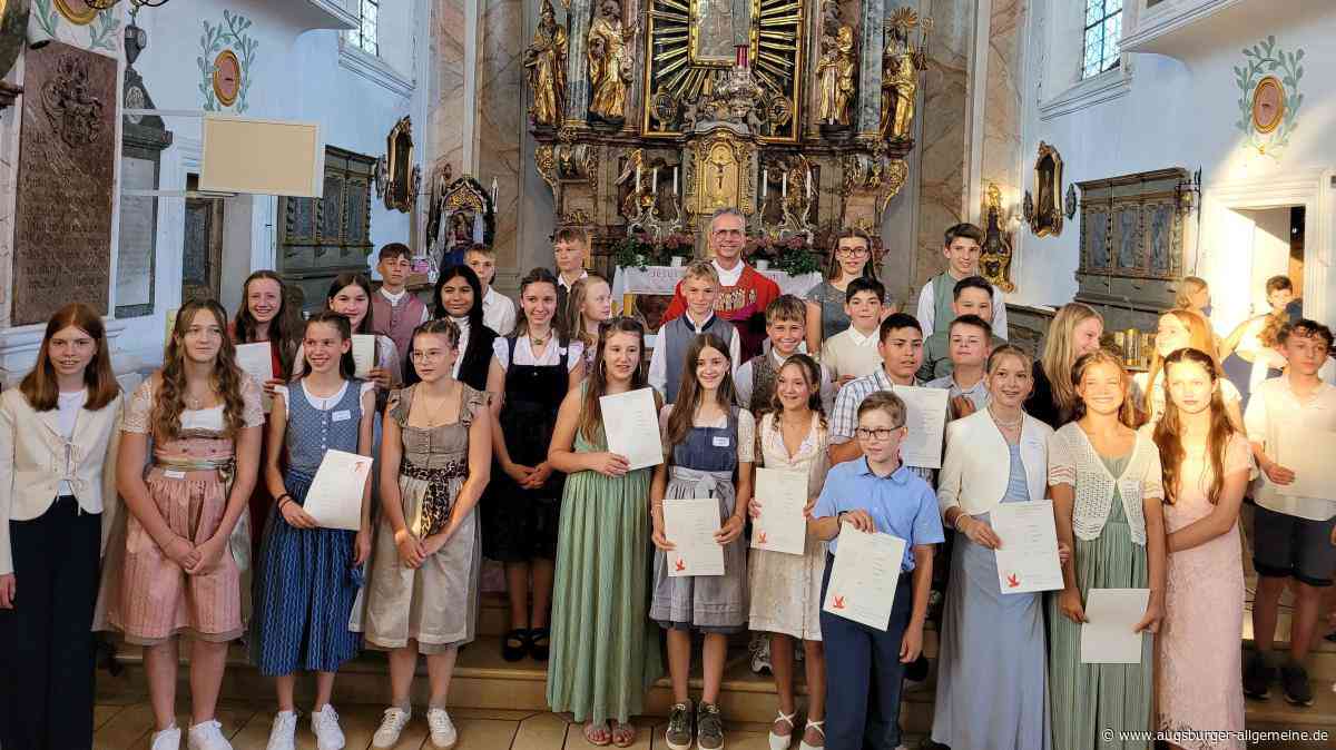 Feierliche Firmung in Igling