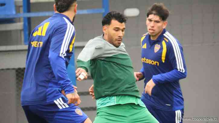 Palacios volvió a sumar minutos como titular en Boca Juniors