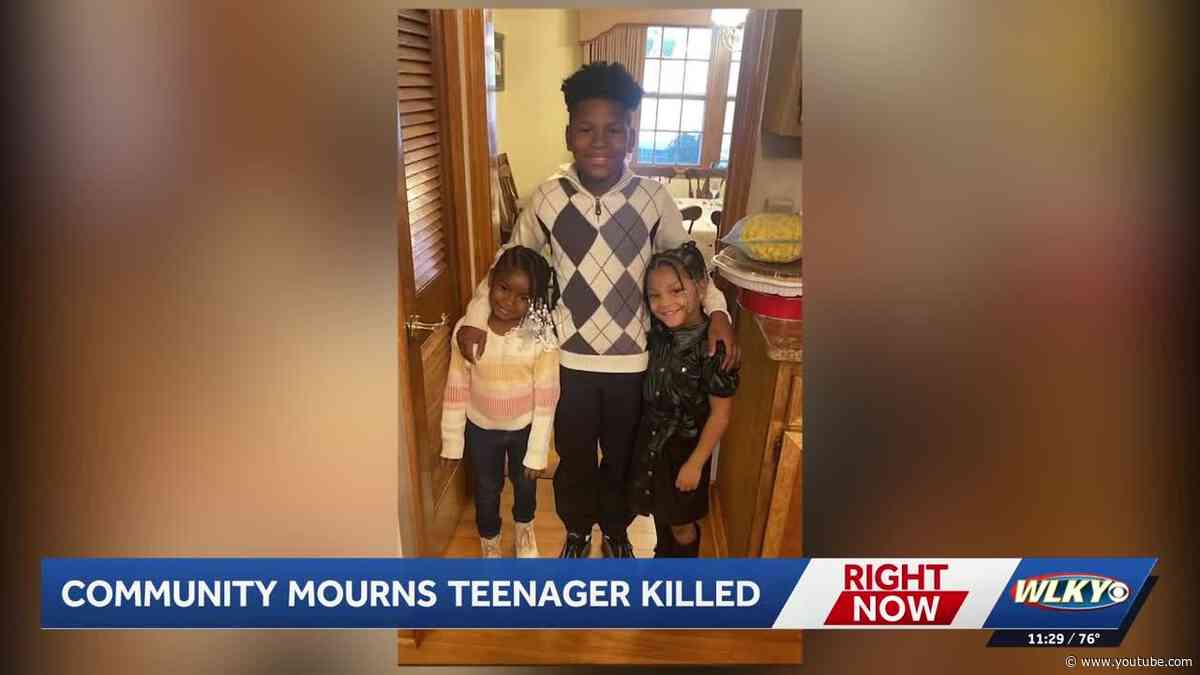 'Learn to walk away': Family urges end to gun violence after Louisville teen's death