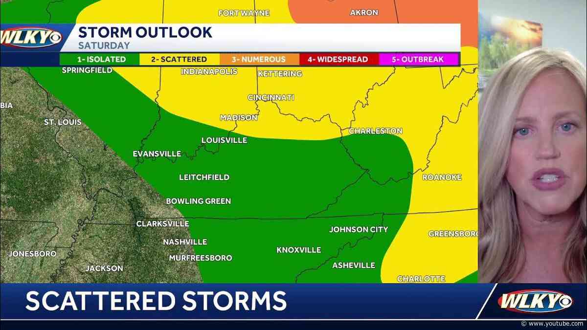 LIVE: 2pm Sunday update #storm #kentucky #louisville #indiana #hot