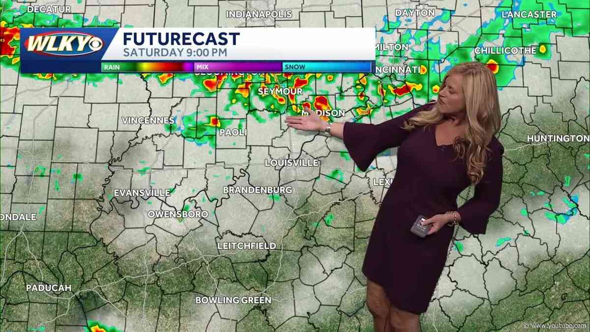 Hot and humid with storms possible, especially late