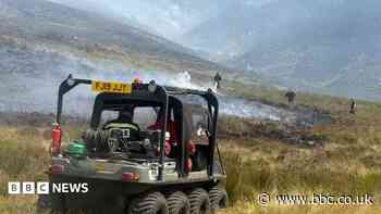 Moorland wildfire operation to 'run into next week'