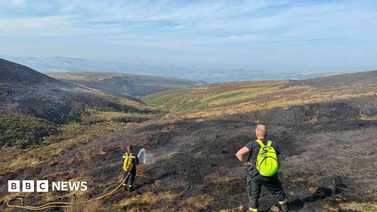 Major incident still in place as wildfire continues