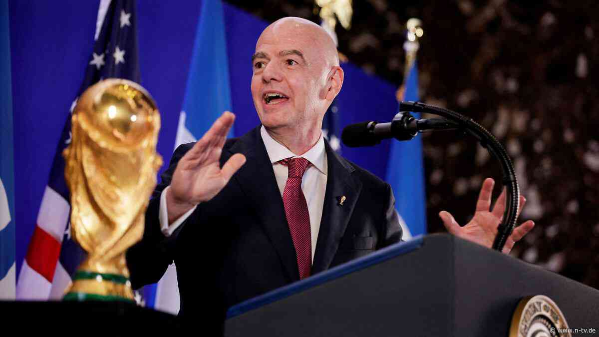 Gewitter stoppt Reisepläne: Infantino verpasst das Spektakel um Platz drei