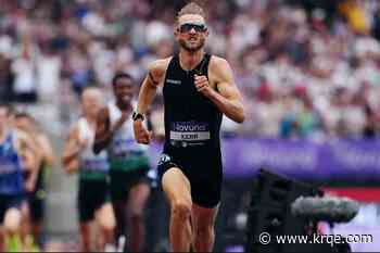 UNM alum Josh Kerr sets world record in the mile at London Diamond League