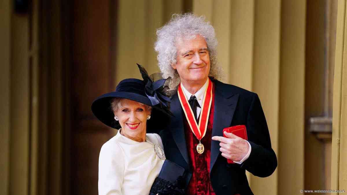 Brian May admits 'she pushes my buttons' as he opens up on marriage to Anita Dobson