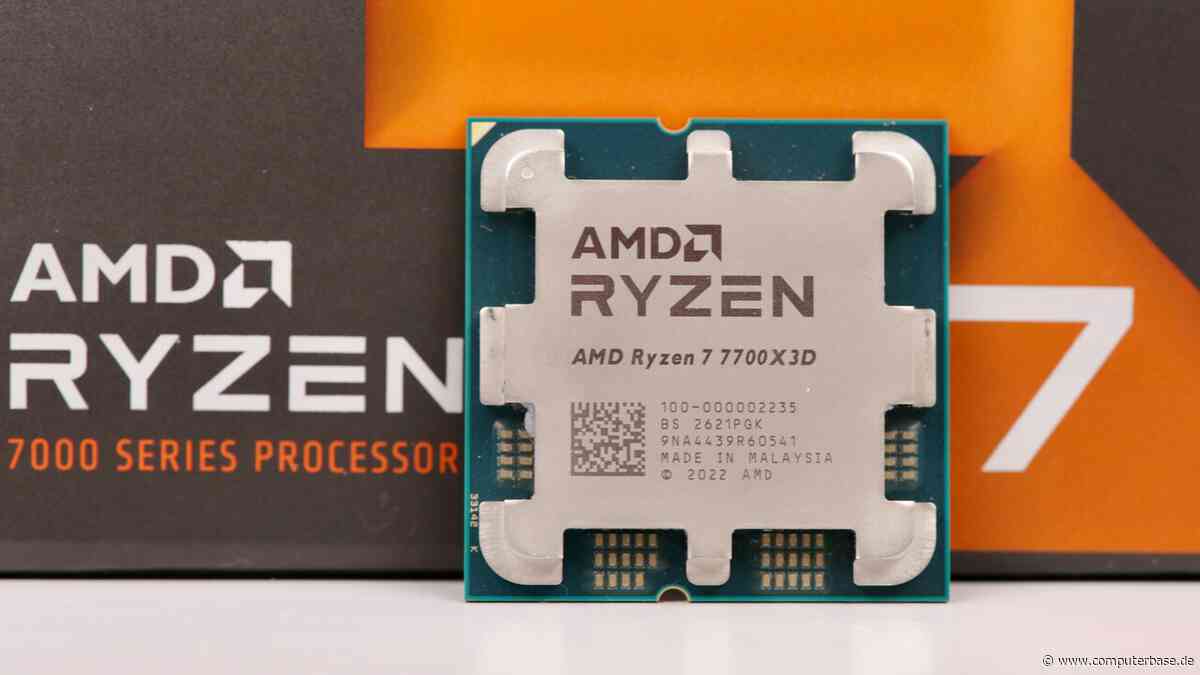 Wochenrück- und Ausblick: Ganz nach oben mit dem Ryzen 7 7700X3D und der DJI EV50