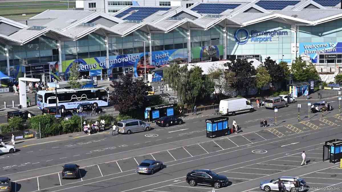 New Birmingham Airport one-hour parking hack - for the price of a coffee