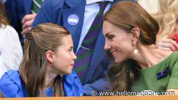 Princess Charlotte is mum Kate's spitting image in off-guard Wimbledon moment