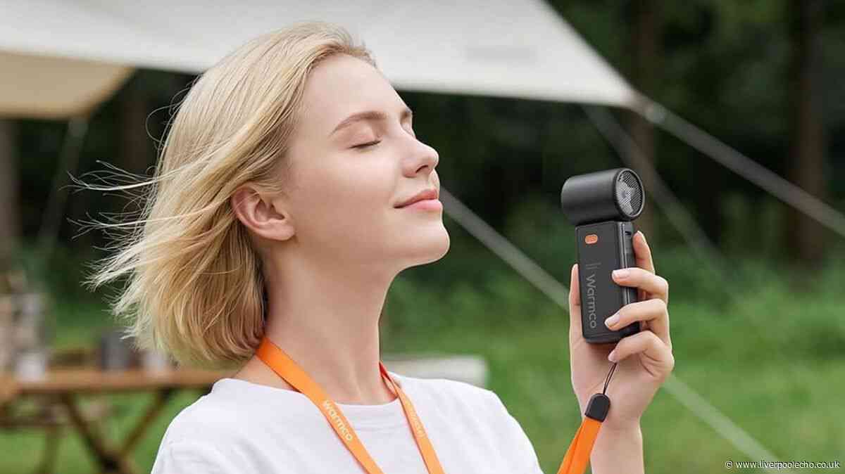 'Small and powerful' handheld fan gives 'rapid relief' in heatwave