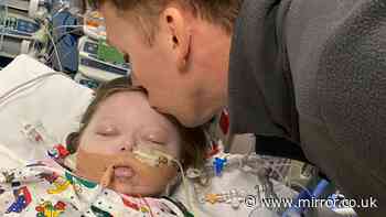 Dad donates fifth of his liver to save 22-month-old daughter