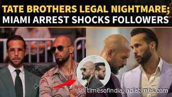 Tate Brothers Arrested By US Marshals; UK Moves To Extradite Andrew And Tristan Tate