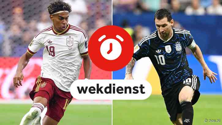 Wekdienst 19/7: WK-finale Spanje-Argentinië • EU-verbod op vernietiging onverkochte kleding