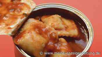 Warum man Ravioli nie in der Dose erwärmen sollte