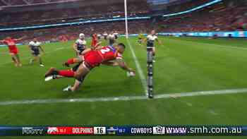Isaako flies for a stunner