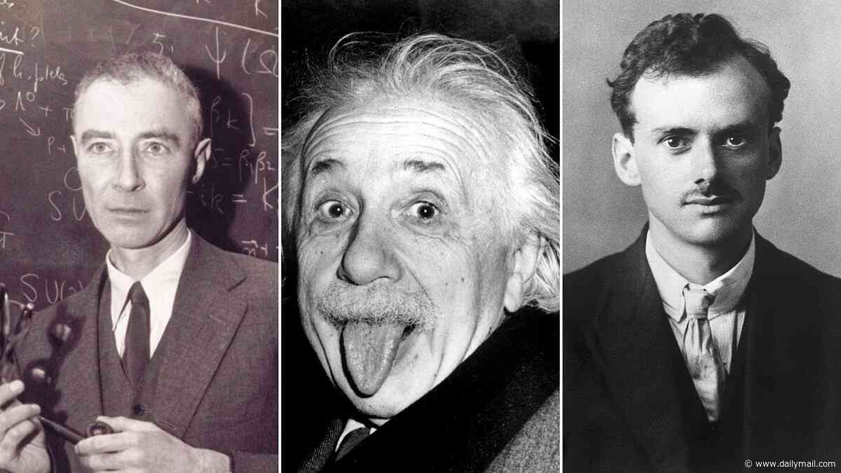 The Mad Men of Science: One kept a cow in his flat, another climbed trees to avoid colleagues, a third's party trick was swallowing knives... but these are the men who understand the universe best
