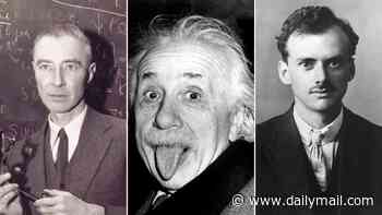 The Mad Men of Science: One kept a cow in his flat, another climbed trees to avoid colleagues, a third's party trick was swallowing knives... but these are the men who understand the universe best