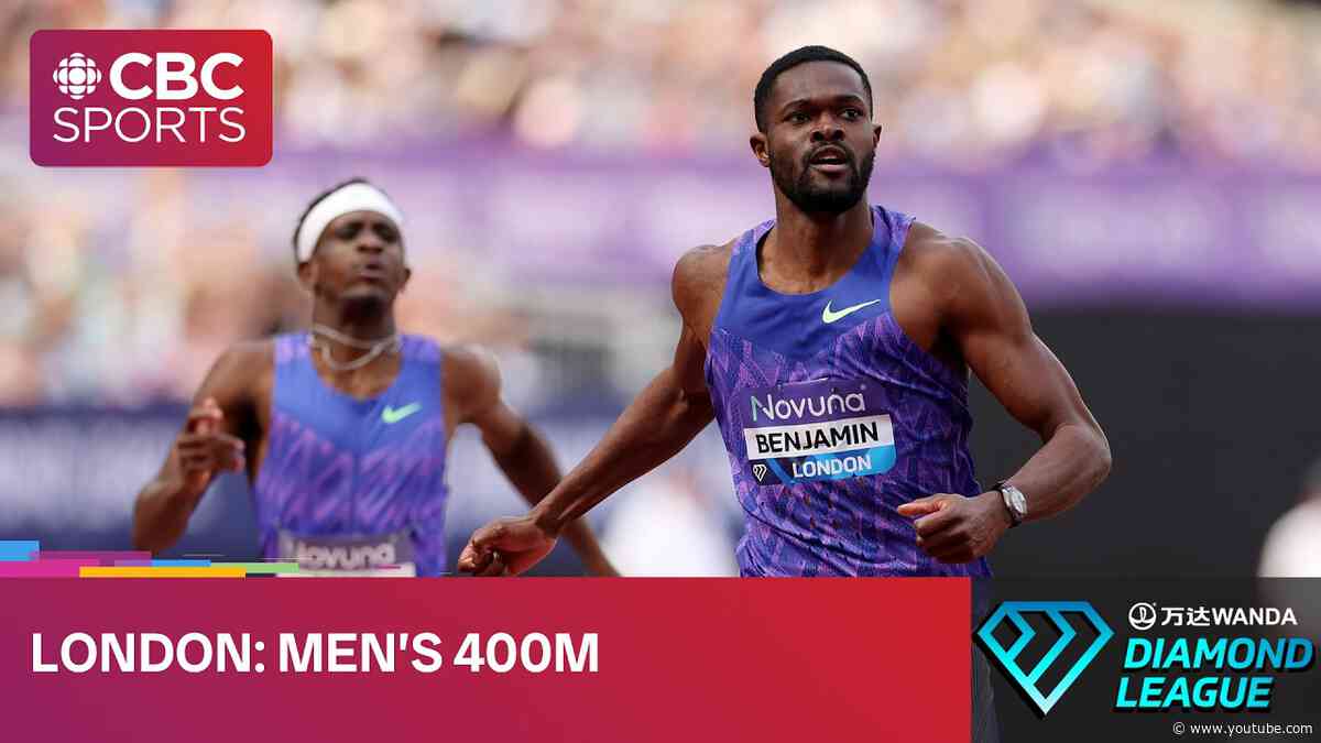 Personal best wins men's 400m race at London Diamond League meet #athletics