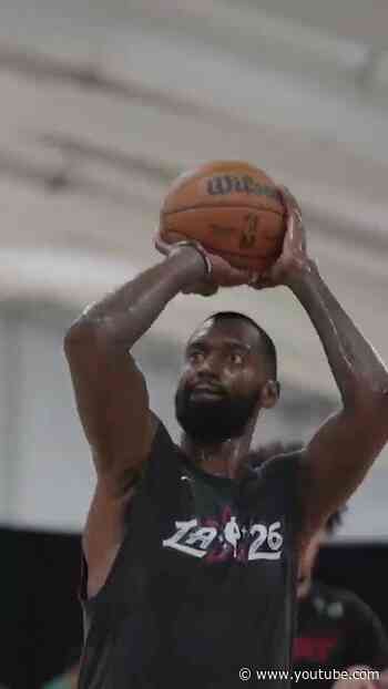 A little Vegas work for Bobby Portis #practice #hype