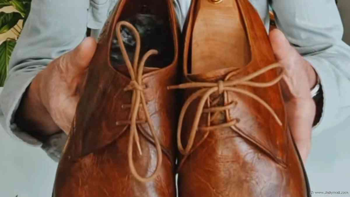 You're tying your shoelaces WRONG: Expert reveals a simple tweak to the 'around the tree' method which results in a more secure knot