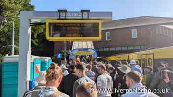 Merseyrail travellers told 'see front of train for destination' as confusion remains on The Open final day