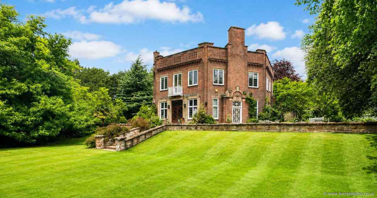 Unique 'Round House' with stunning Dee Estuary views up for sale