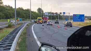 Spookrijder (33) onder invloed veroorzaakt aanrijding op A1