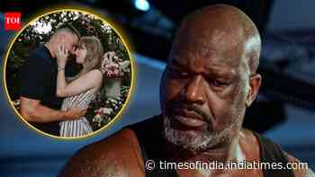 Shaquille O'Neal congratulates Taylor Swift and Travis Kelce