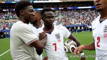 England's hat-trick hero Bukayo Saka tells Thomas Tuchel he is 'fit and would love to have played more' - as Three Lions boss reveals why he snubbed him during Argentina implosion
