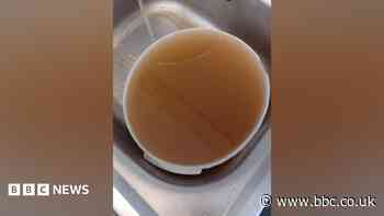 Apology over brown tap water smelling of petrol