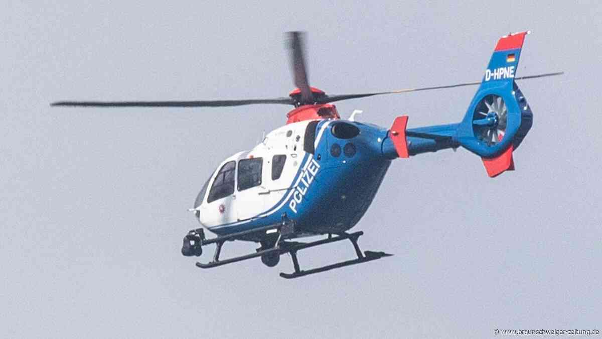 Hubschrauber über Wolfsburg: Polizei fahndete auch aus der Luft nach Dieben