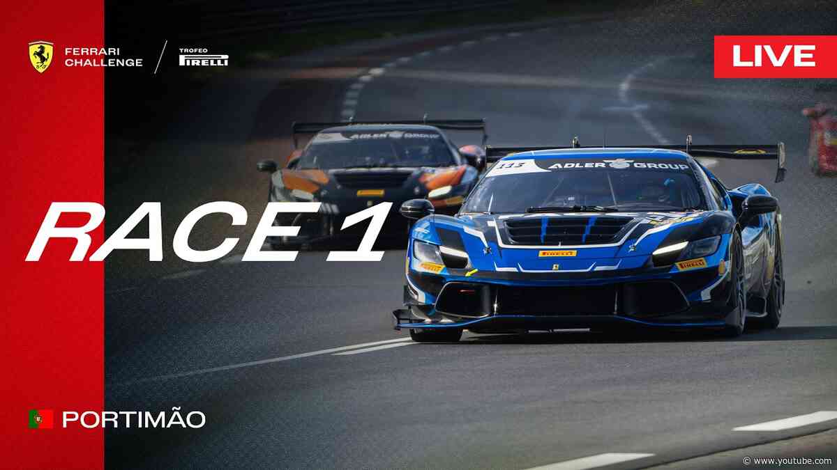 LIVE Ferrari Challenge Europe - Portimão, Race 1