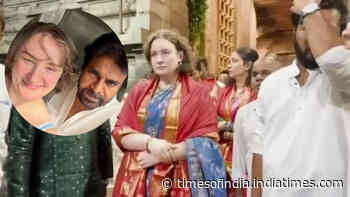 Pawan Kalyan’s wife Anna walks the sacred Alipiri steps at Tirumala