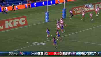 Knights punish Dragons for massive overlap