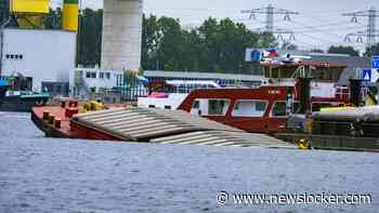 Opvarende van gezonken duwboot in Amsterdamse Coenhaven gevonden