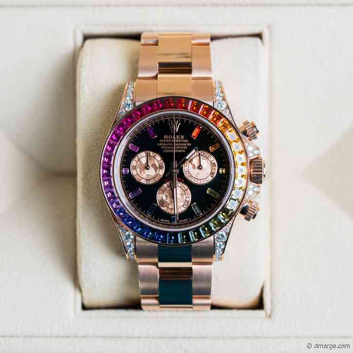 Rainbow Rolex Sets New Australian Watch Auction Record