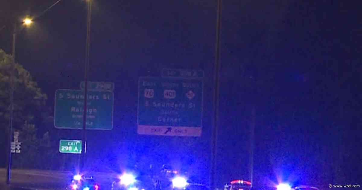 Pedestrian killed in hit-and-run on I-40 in Raleigh early Sunday morning