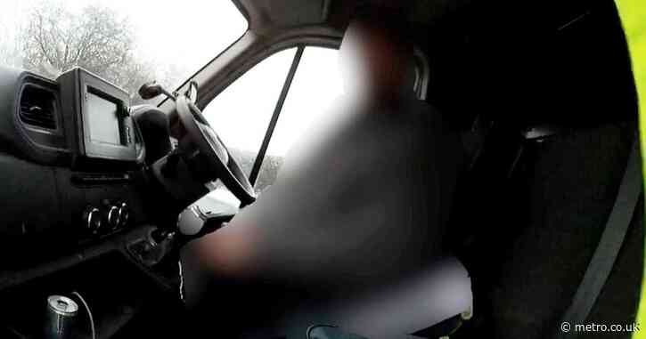 Van drivers caught ‘harassing’ women by female police officers disguised as joggers